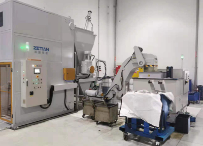 贝尔格钢屑粉碎压块设备